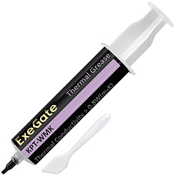Термопаста ExeGate KPT-WMK (0,8 Вт/(м•К), 50г, шприц с лопаткой)