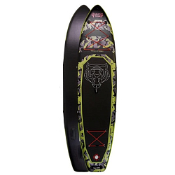 Сапборд TECH TEAM Hunter (Green) 335x83x15 см (сиденье, каячное весло)