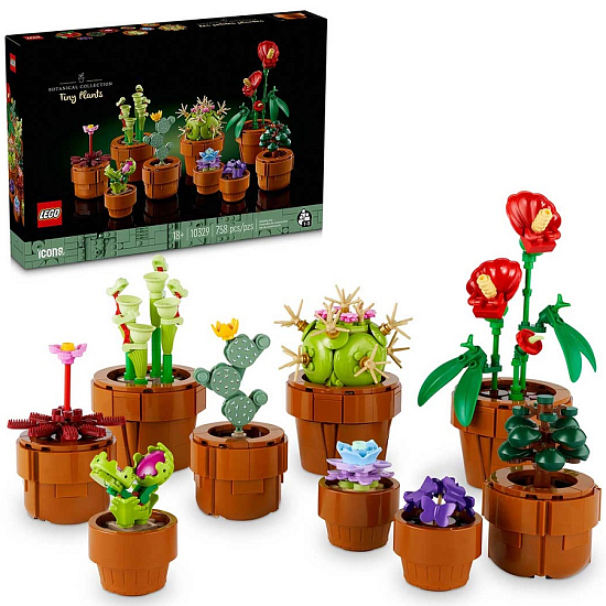 Конструктор LEGO 10329 10 Series "Миниатюрные растения"