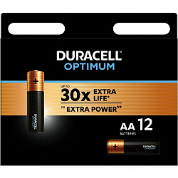 Элемент питания DURACELL LR06 BL-12 OPTIMUM (12/96)