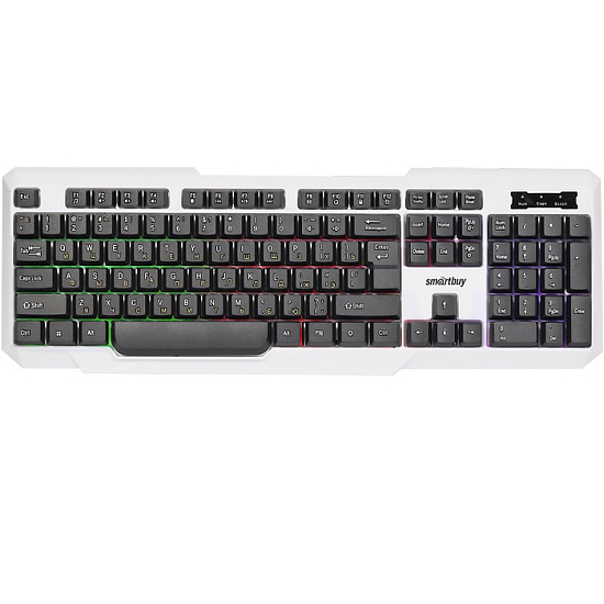 Клавиатура SMARTBUY ONE 333 белая/черная