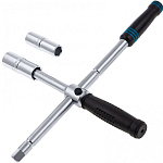 Ключ балонный GROSS 14270 (17 / 23 мм)  17x19x21x23х1/2 длина:375мм