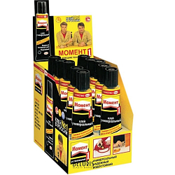 Клей Момент Момент-1, 50 мл. ШОУ БОКС (8/96/3072) (781736)