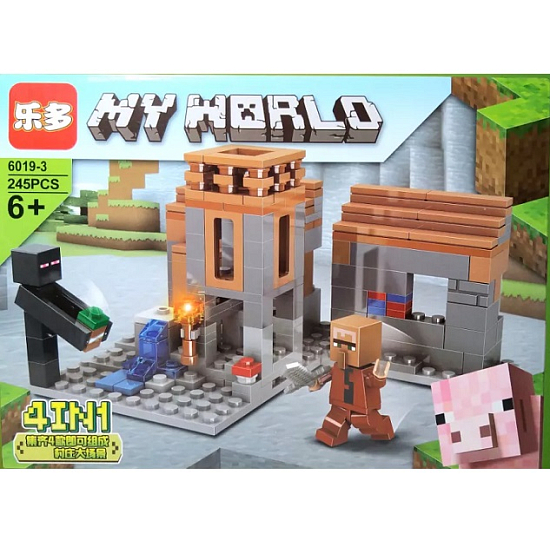 Конструктор My World средний 6019