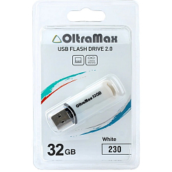 USB 32Gb OltraMax 310 белый