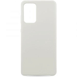 Задняя накладка SILICONE CASE для Samsung Galaxy A72 (Белый)