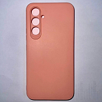 Задняя накладка Мобилис для Samsung Galaxy A54 5G, персиковый , матовая с защитой камеры