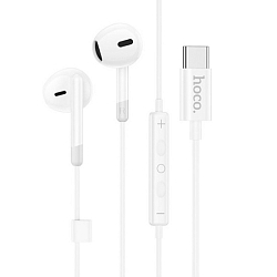 Наушники HOCO M109, белый, Type-C