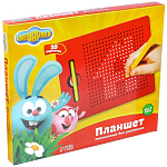 Планшет магнитный для рисования «Магнитное рисование», Смешарики, 380 отверстий