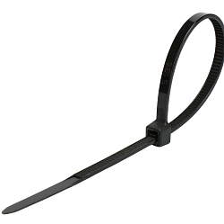 Хомут-стяжка CABLEXPERT NYT-450x7.6B, 450 x 7.6мм, черные (100 шт)