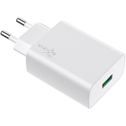 Сетевое ЗУ 1USB 2.4A VIXION VH-02 белое
