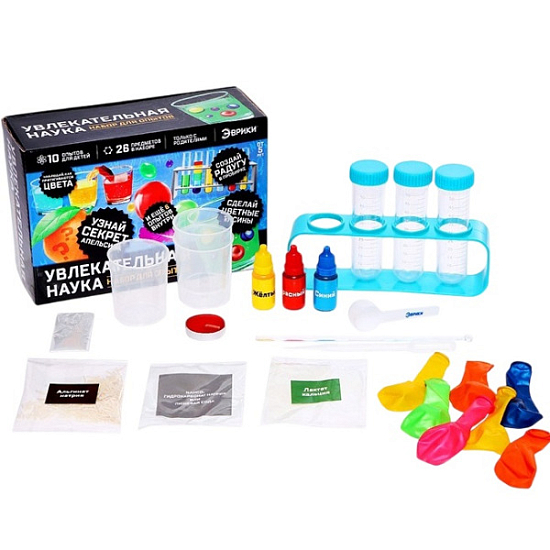Набор для опытов «Увлекательная наука», 10 опытов