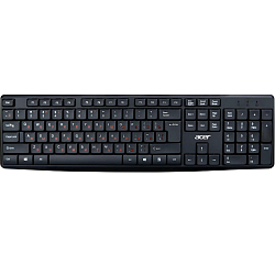 Клавиатура ACER OKW121 черный USB (ZL.KBDEE.00B)