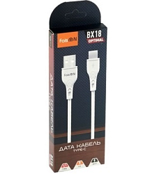 Кабель USB <--> Type-C  1.0м FAISON BX18 Optimal, белый
