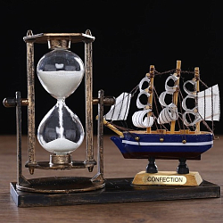 Песочные часы "Фрегат", сувенирные, 15.5 х 6.5 х 12.5 см, микс 4154484