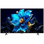 Телевизор TCL 43P7K черный QLED 4K UHD 60Hz Google TV, 43"
