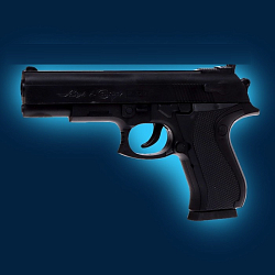 Пистолет Beretta, стреляет пульками 6 мм (в комплект не входят) 7722583