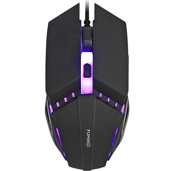 Мышь FUMIKO NIGHTHAWK с подсветкой черная
