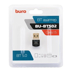 Адаптер-Bluetooth BURO BU-BT502 черный