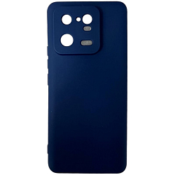 Задняя накладка SILICONE COVER для Xiaomi 13 Pro 5G №13 Темно-синий