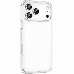 Задняя накладка KEEPHONE NON-YELLOWING TRANSPARENT CASE для iPhone 17 PRO MAX, clear