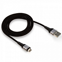 Кабель USB <--> Lightning  1.0м WALKER C970 магнитный, черный