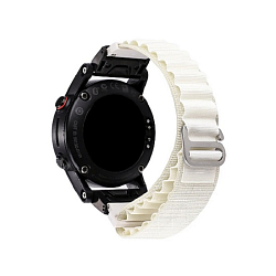 Силиконовый ремешок WB36 Loop Универсальный 22мм (white)
