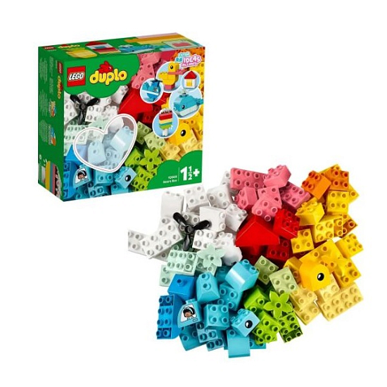 Конструктор LEGO DUPLO 10909 Шкатулка-сердечко