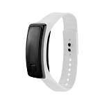 Часы наручные, электронные детские "Блик", ремешок силикон, циферблат 5 х 2 см, белые   9731811