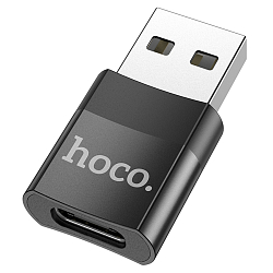 Переходник USB <--< Type-C HOCO UA17