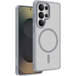 Задняя накладка KEEPHONE MAGO PRO MAGSAFE MATTE CASE для Samsung Galaxy S24 ULTRA TITAN