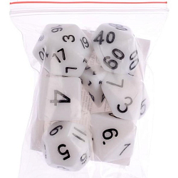 Набор кубиков для D&D (Dungeons and Dragons, ДнД), серия: D&D, 7 шт 4352145