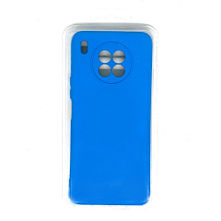Задняя накладка SILICONE case NEW для Honor 50 Lite голубой