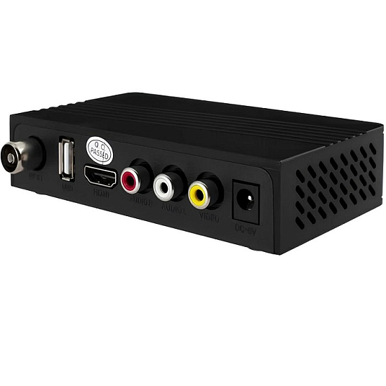 Ресивер DVB-T2 STARWIND CT-200 черный