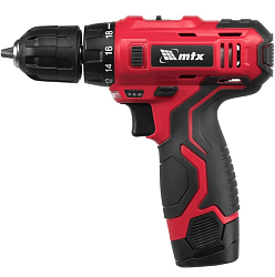 Дрель-шуруповерт MTX MCDL-12-02P, Li-Ion, 12 В, 2 акк.