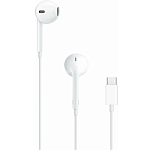 Гарнитура APPLE EarPods Type-C белые, проводные (MTJY3ZE/A)