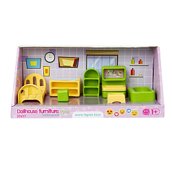 Набор мебели для кукол «Спальня», 7 элементов