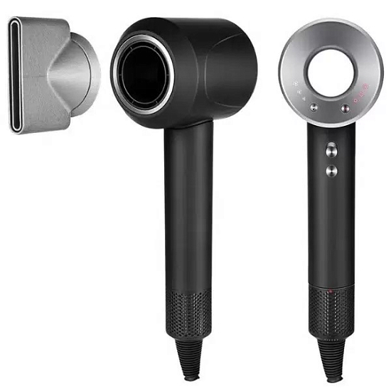 Фен Super hair dryer, серый