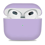 Силиконовый чехол TEXN для Airpods 3 фиолетовый