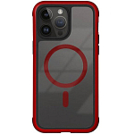 Задняя накладка K-DOO MAG ARES MagSafe бронированный iPhone 14 PRO (красный)