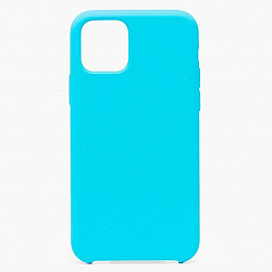 Силиконовый чехол SILICONE CASE для iPhone 12 Pro Max голубой (не оригинал)