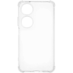 Силиконовый чехол PERO для Honor X7B прозрачный усиленный