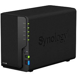 Сетевое хранилище SYNOLOGY DS220+ 2BAY NO HDD USB3