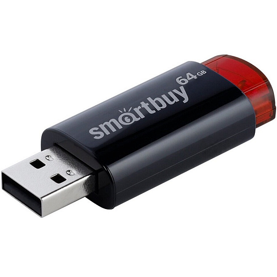 USB 64Gb Smart Buy Click Black