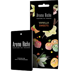Ароматизатор AROMA RICHE (Ваниль и Сладости) подвесной картонный