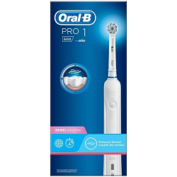 Зубная щетка ORAL-B PRO 700 SENSI CLEAN голубой/белый