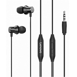 Наушники LENOVO HF130 с микрофоном черный