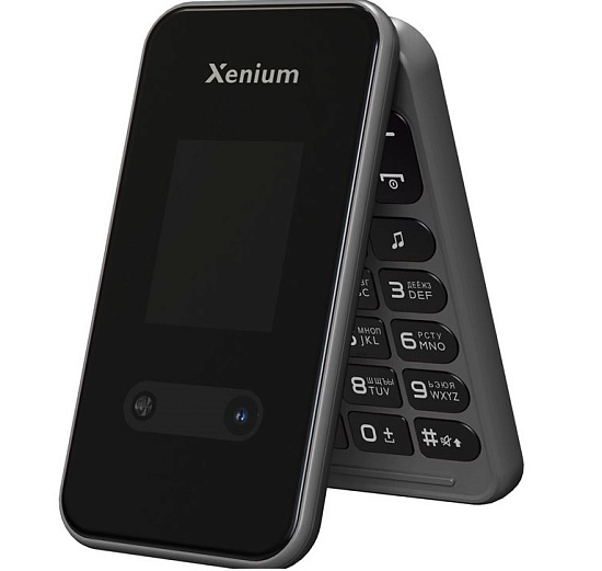 Телефон Xenium X680 темно-серый