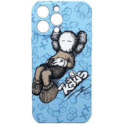 Силиконовый чехол LUXO для iPhone XR ( № S13 KAWS )
