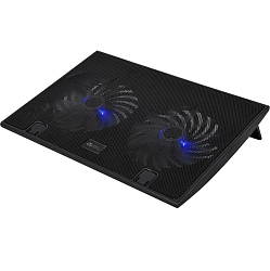 Подставка для ноутбука Digma D-NCP170-2H 17"290x270x25мм 2xUSB 2x 160ммFAN 700г черный